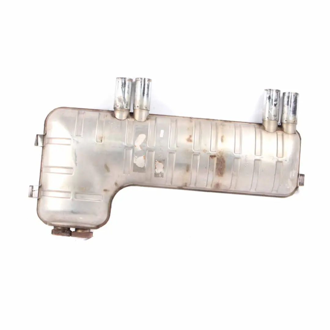 Exhaust Silencer BMW E46 M3 Muffler Back Box Double Pipes to Rear with Part number 7831783 Rear Exhaust Silencer BMW E46 M3 Muffler Back Box Double Pipes - SKU 7831783 - Part number 7831783