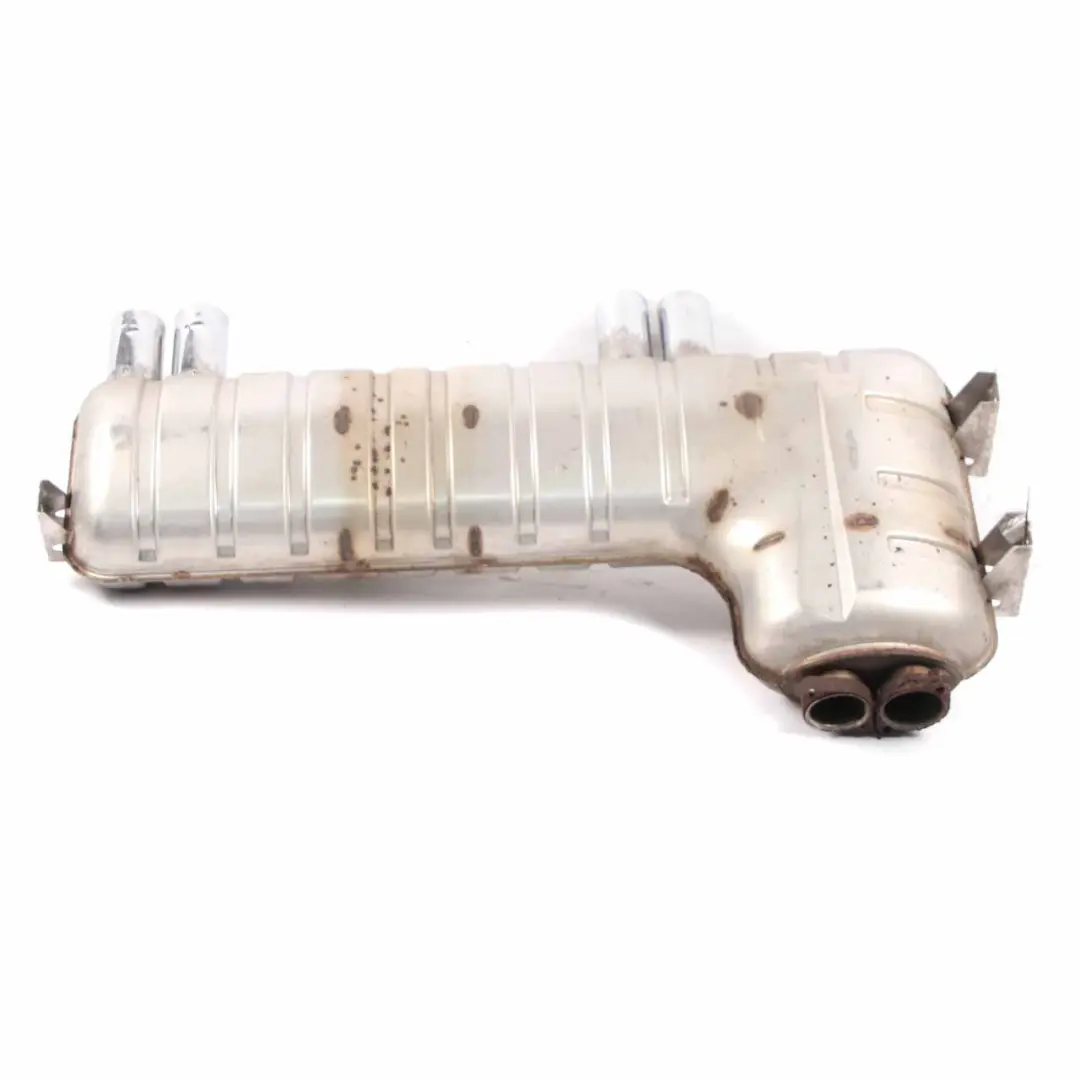 Exhaust Silencer BMW E46 M3 Muffler Back Box Double Pipes to Rear with Part number 7831783 Rear Exhaust Silencer BMW E46 M3 Muffler Back Box Double Pipes - SKU 7831783 - Part number 7831783