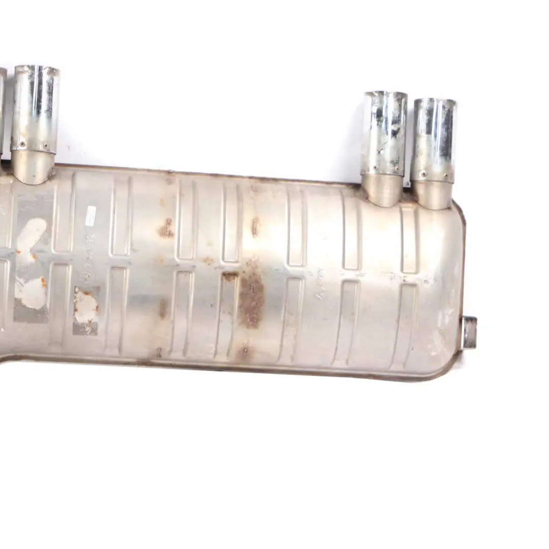 Exhaust Silencer BMW E46 M3 Muffler Back Box Double Pipes to Rear with Part number 7831783 Rear Exhaust Silencer BMW E46 M3 Muffler Back Box Double Pipes - SKU 7831783 - Part number 7831783