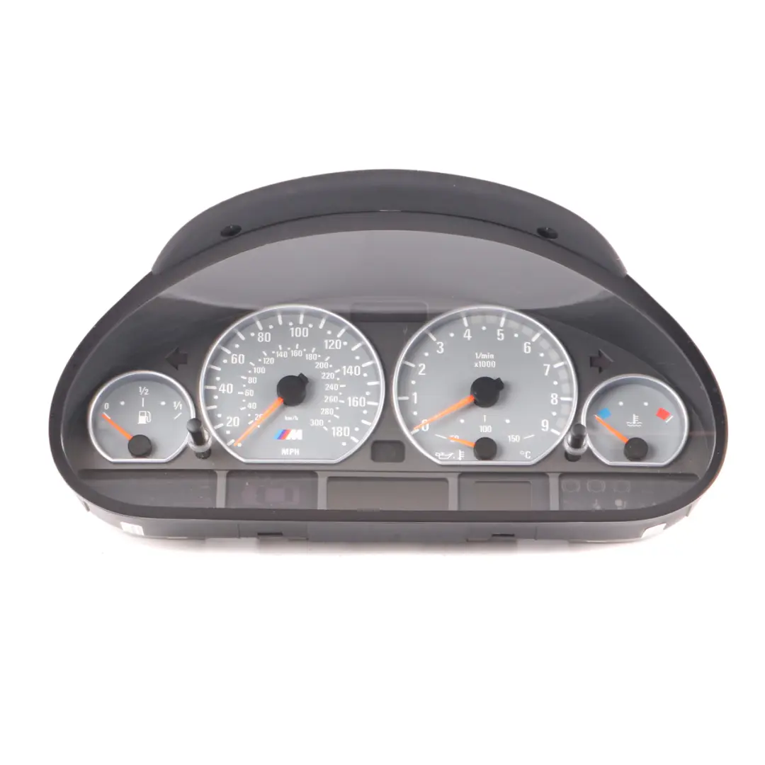 S54 Instrument Cluster Speedo Rev Counter Sequential M gearbox to BMW E46 M3 Petrol with Part number 7834418 BMW E46 M3 Petrol S54 Instrument Cluster Speedo Rev Counter Sequential M gearbox - SKU 7834418 - Part number 7834418