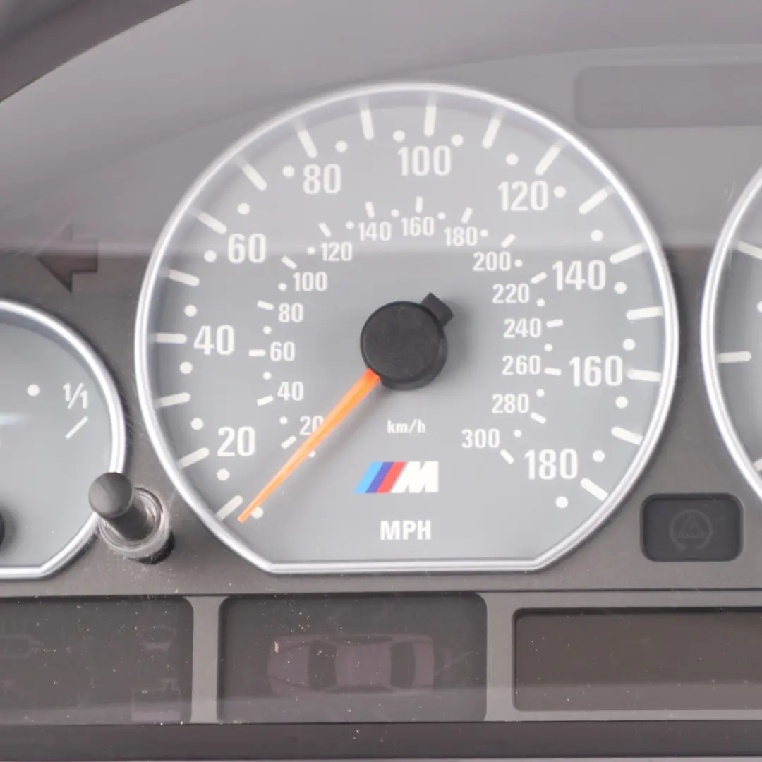 S54 Instrument Cluster Speedo Rev Counter Sequential M gearbox to BMW E46 M3 Petrol with Part number 7834418 BMW E46 M3 Petrol S54 Instrument Cluster Speedo Rev Counter Sequential M gearbox - SKU 7834418 - Part number 7834418