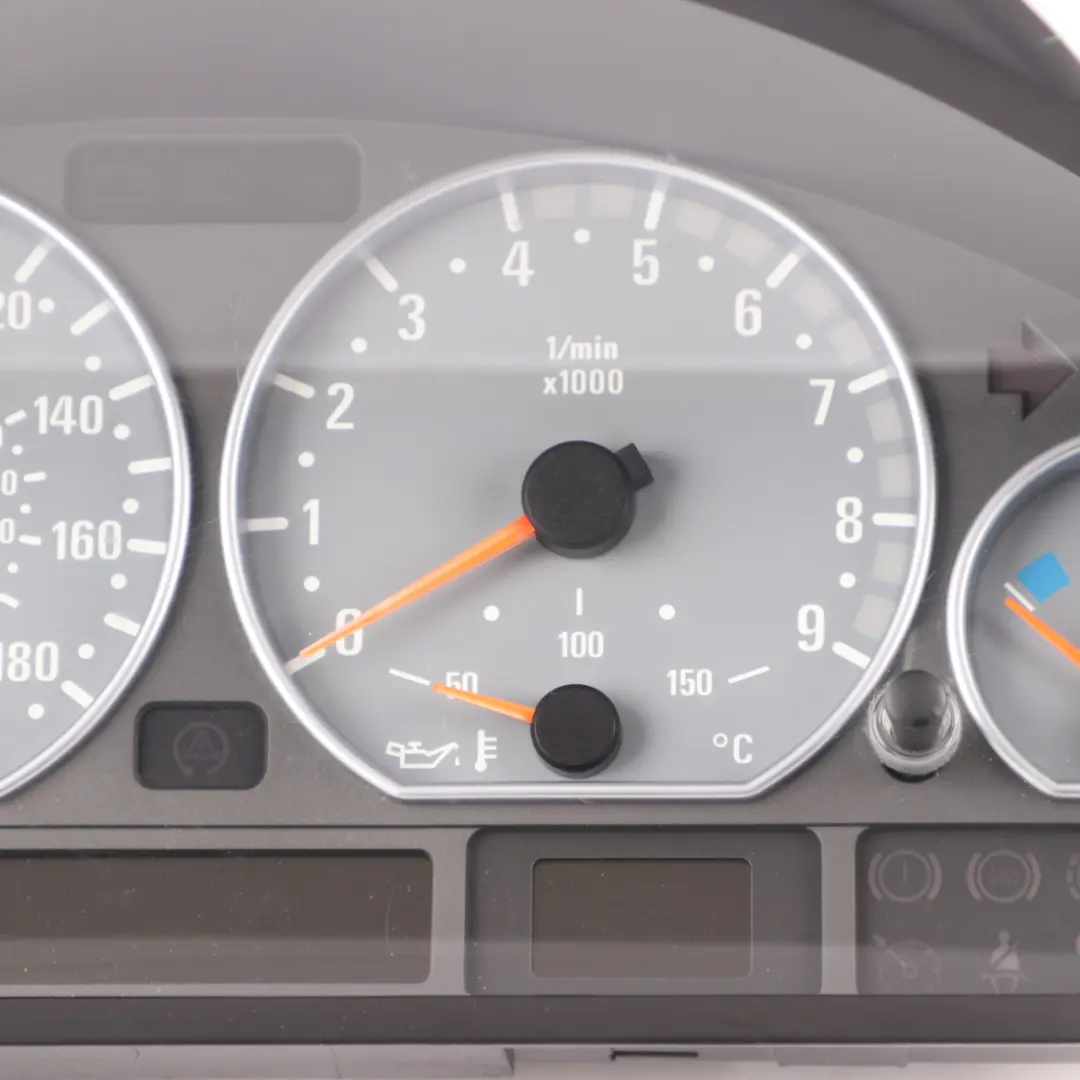S54 Instrument Cluster Speedo Rev Counter Sequential M gearbox to BMW E46 M3 Petrol with Part number 7834418 BMW E46 M3 Petrol S54 Instrument Cluster Speedo Rev Counter Sequential M gearbox - SKU 7834418 - Part number 7834418