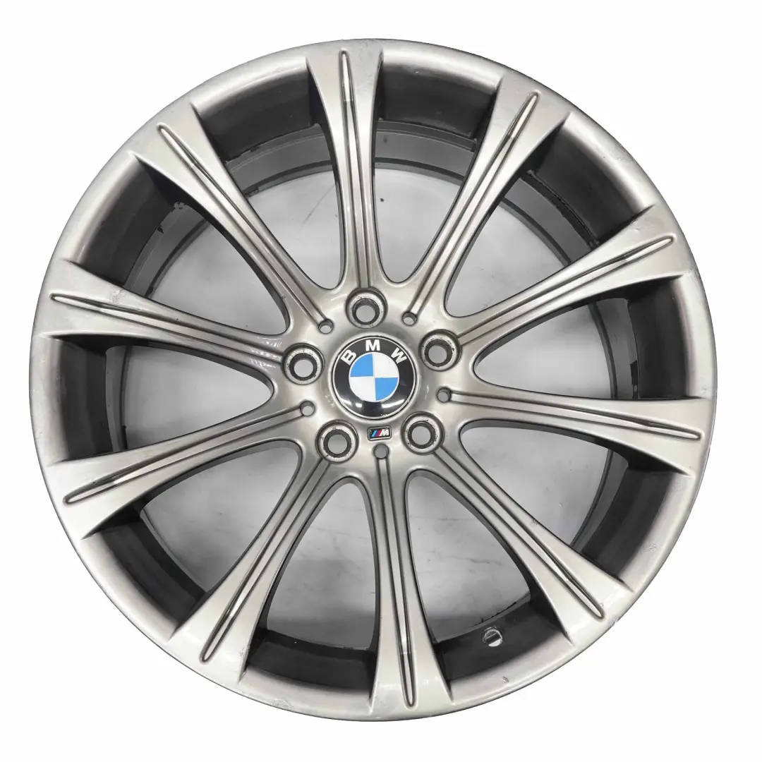 BMW E60 M5 Grau Alu Alufelge Hinten 19" 9,5J ET:28 M Radialspeiche 166 - SKU 7834626-1 - Teilenummer 7834626
