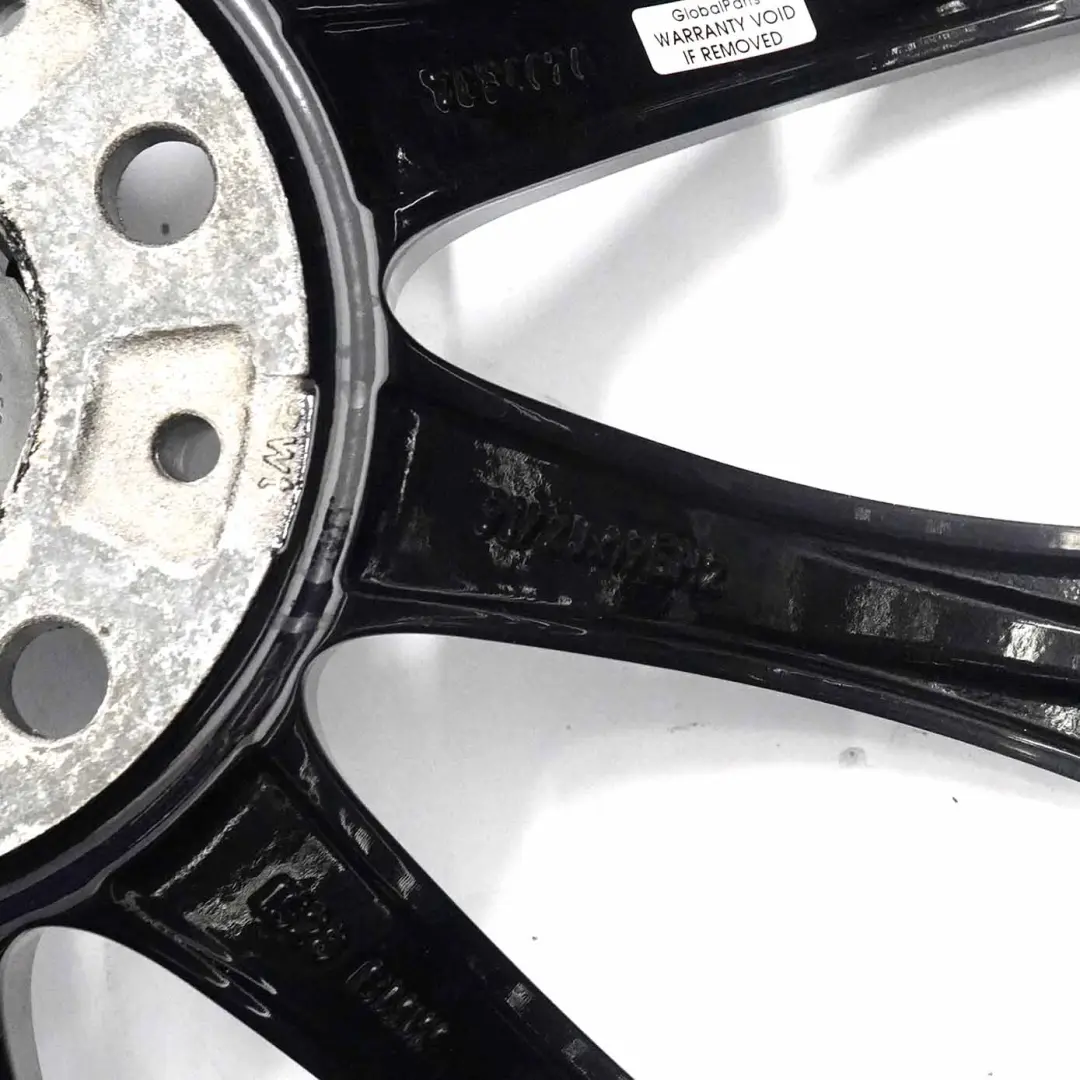 BMW E60 M5 Grau Alu Alufelge Hinten 19" 9,5J ET:28 M Radialspeiche 166 - SKU 7834626-1 - Teilenummer 7834626