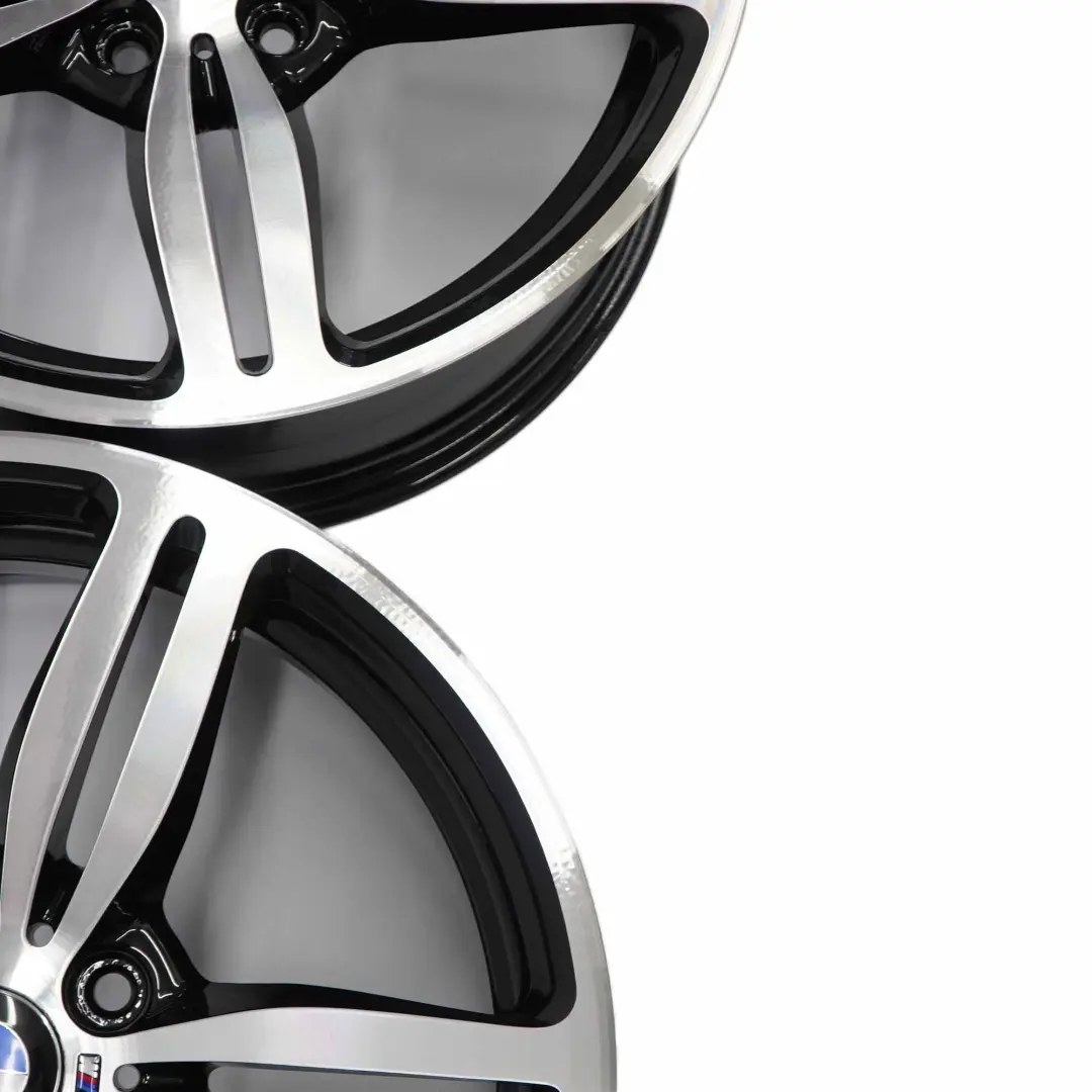 BMW E60 M5 E63 M6 Komplettsatz 4x Schmiedefelge 19" M Doppelspeiche 167 - SKU 7835146/7835147 - Teilenummer 7835146/7835147