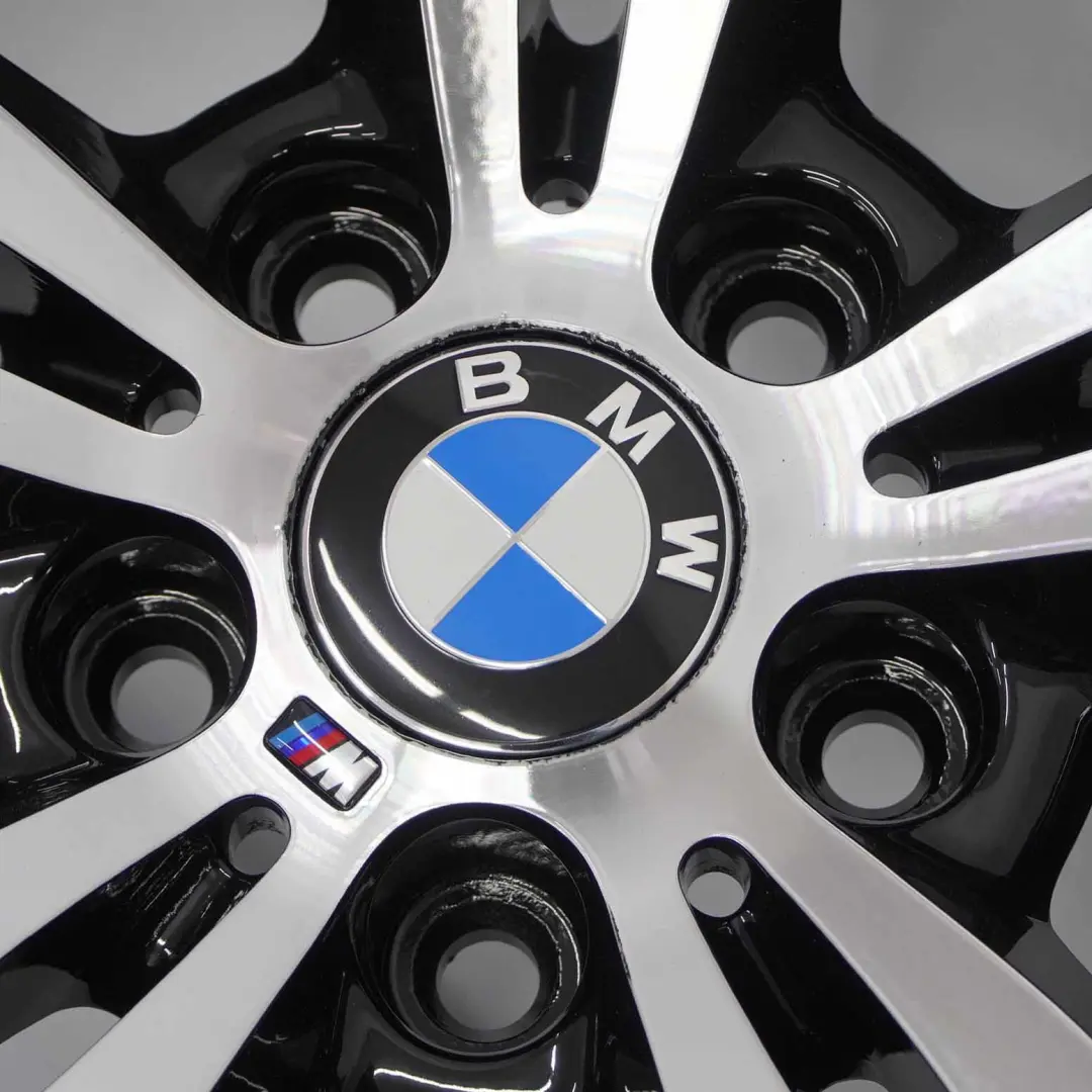 BMW E60 M5 E63 M6 Complete Set 4x Forged Alloy Wheel Rim 19" M Double Spoke 167 - SKU 7835146/7835147 - Part number 7835146/7835147