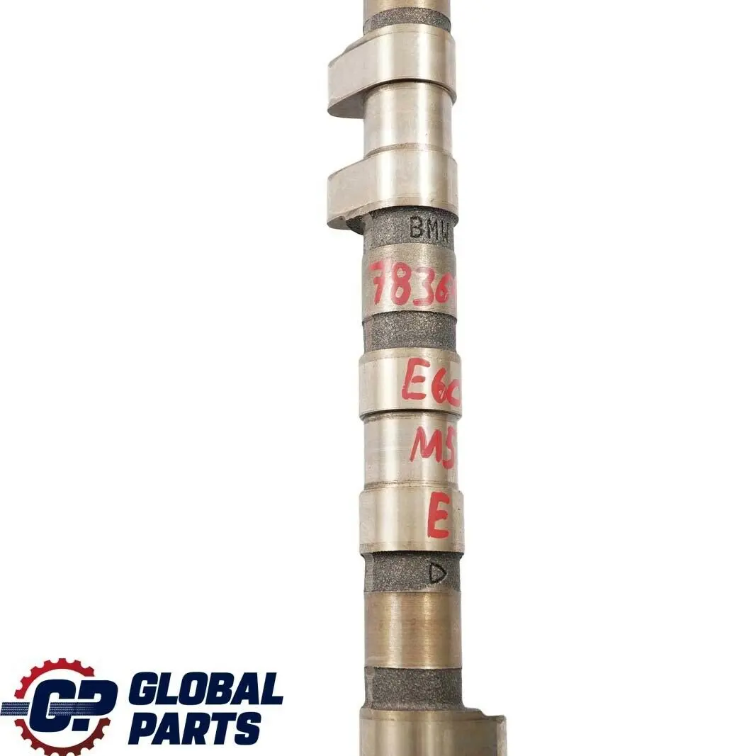 BMW 5 6 E60 E61N M5 E63 E64 M6 Outlet Camshaft Exhaust Cylinders 6-10 126/A2 - SKU 7836126 - Part number 11317836126