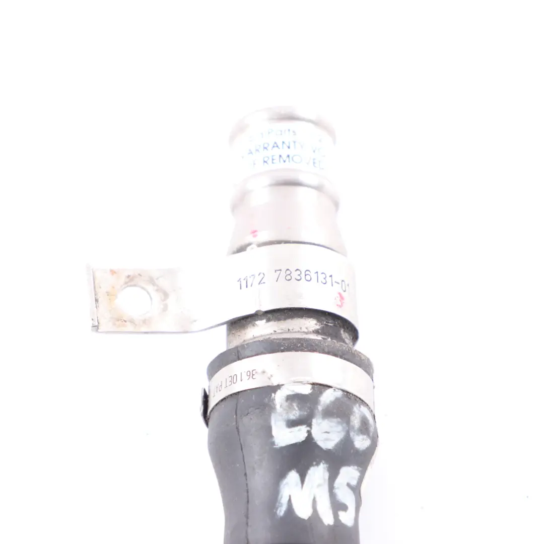 Adapter Lead Hose Exhaust Manifold Pressure Pipe to BMW E60 M5 E63 M6 with Part number 7836131 BMW E60 M5 E63 M6 Adapter Lead Hose Exhaust Manifold Pressure Pipe - SKU 7836131 - Part number 7836131