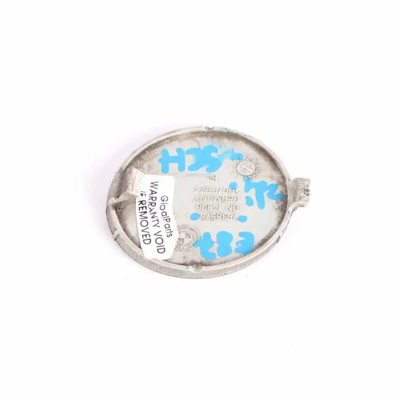 Bumper Flap BMW E81 E87 M Sport Towing Eye Schwarz 2 Black 668 to Rear with Part number 7836575 Rear Bumper Flap BMW E81 E87 M Sport Towing Eye Schwarz 2 Black 668 - SKU 7836575-SCH - Part number 7836575