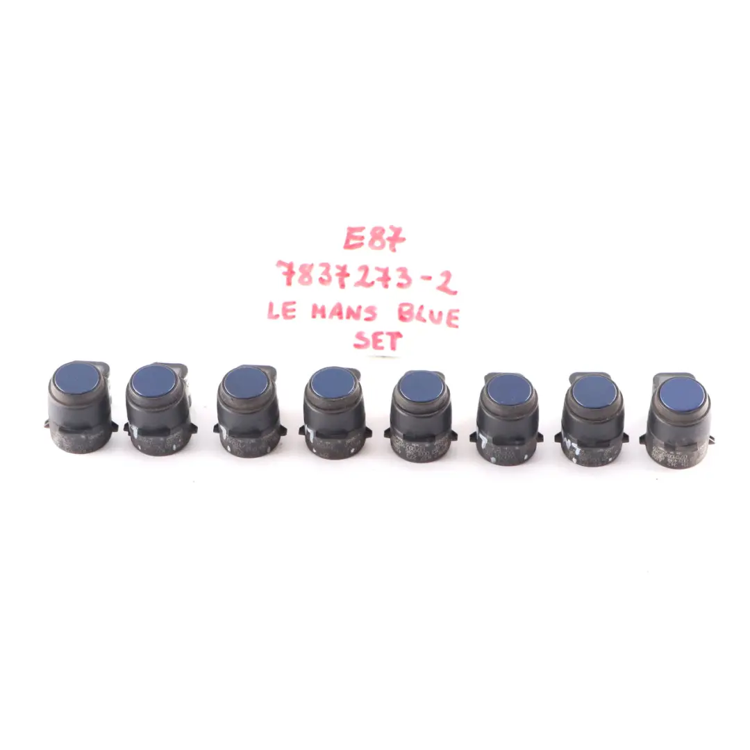 8 x Parking Sensor BMW E81 E87 E90 PDC Ultrasonic Le Mans Blue 381 Set - SKU 7837273-LMB2 - Part number 7837273