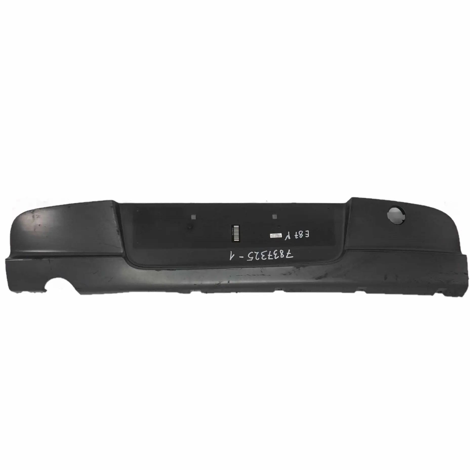 BMW E81 E87 LCI M Sport Rear Bumper Bottom Trim Panel Diffuser Cover