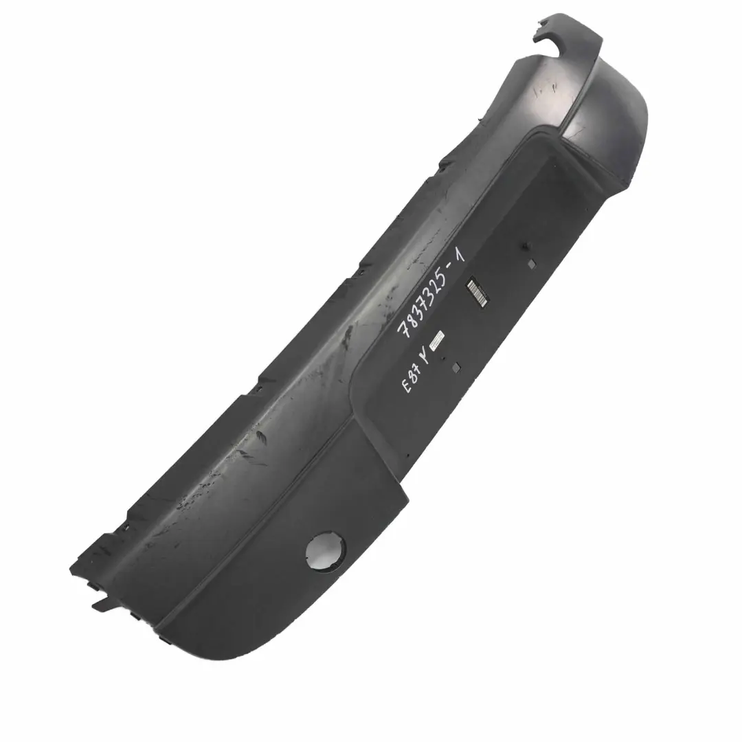 Pare-chocs arrière d'habillage inférieur cache diffuseur pour BMW E81 E87 LCI M Sport à propos du numéro de pièce 7837325 BMW E81 E87 LCI M Sport Pare-chocs arrière d'habillage inférieur cache diffuseur - SKU 7906813 - Numéro de pièce 7837325