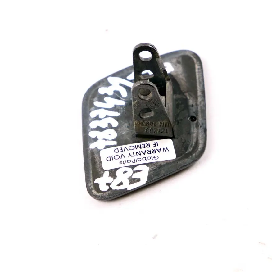 BMW E81 E87 Front Bumper Headlight M-Sport Nozzle Flap Left Sparkling Graphite - SKU 7837431-SG - Part number 7837431