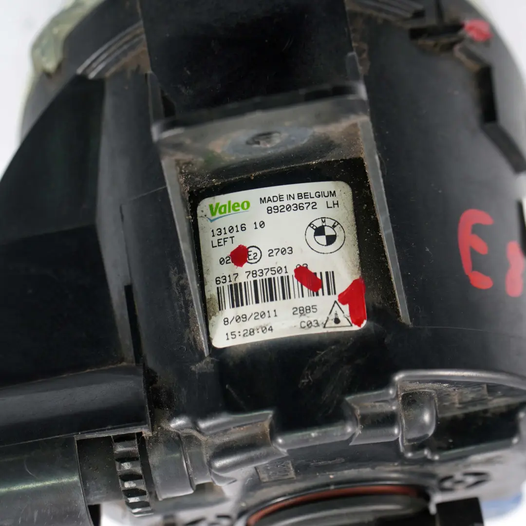 Phare antibrouillard gauche BMW X3 Series E81 E82 E83 LCI E87 E88 - SKU 7837501-1 - Numéro de pièce 7837501