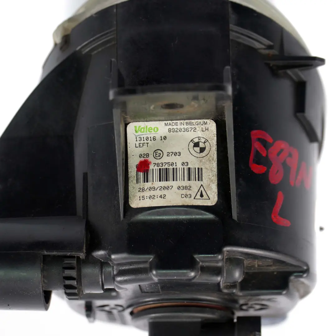 Phares Antibrouillard Gauche pour BMW X5 X3 E70 E81 E82 E84 E83 LCI E87 E88 à propos du numéro de pièce 63177837501 BMW X5 X3 E70 E81 E82 E84 E83 LCI E87 E88 Phares Antibrouillard Gauche - SKU 7837501 - Numéro de pièce 63177837501