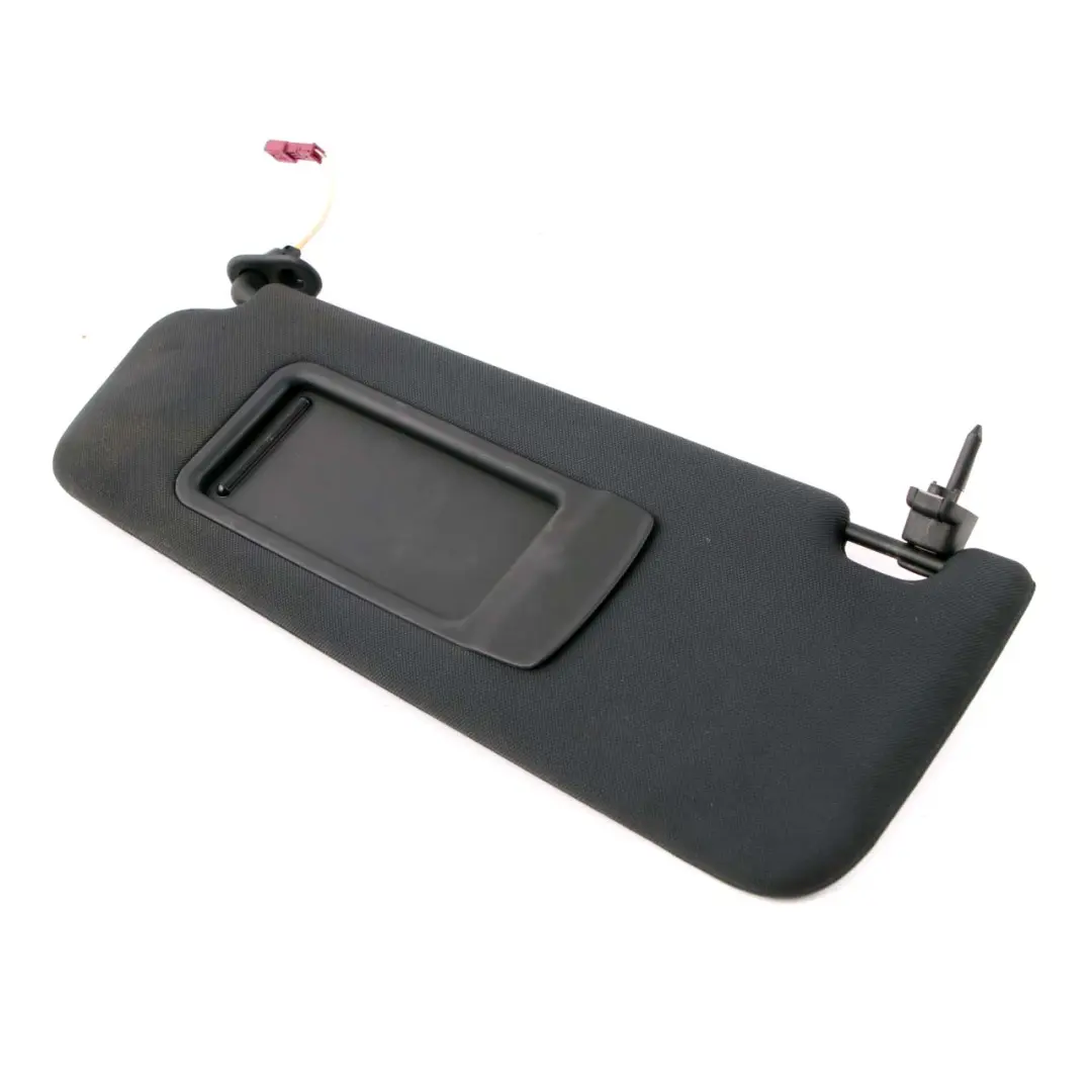 BMW 3 Series E90 E91 1 Left Sun Visor Mirror Illuminated N/S Cloth Anthracite - SKU 7837751-1 - Part number 7837751