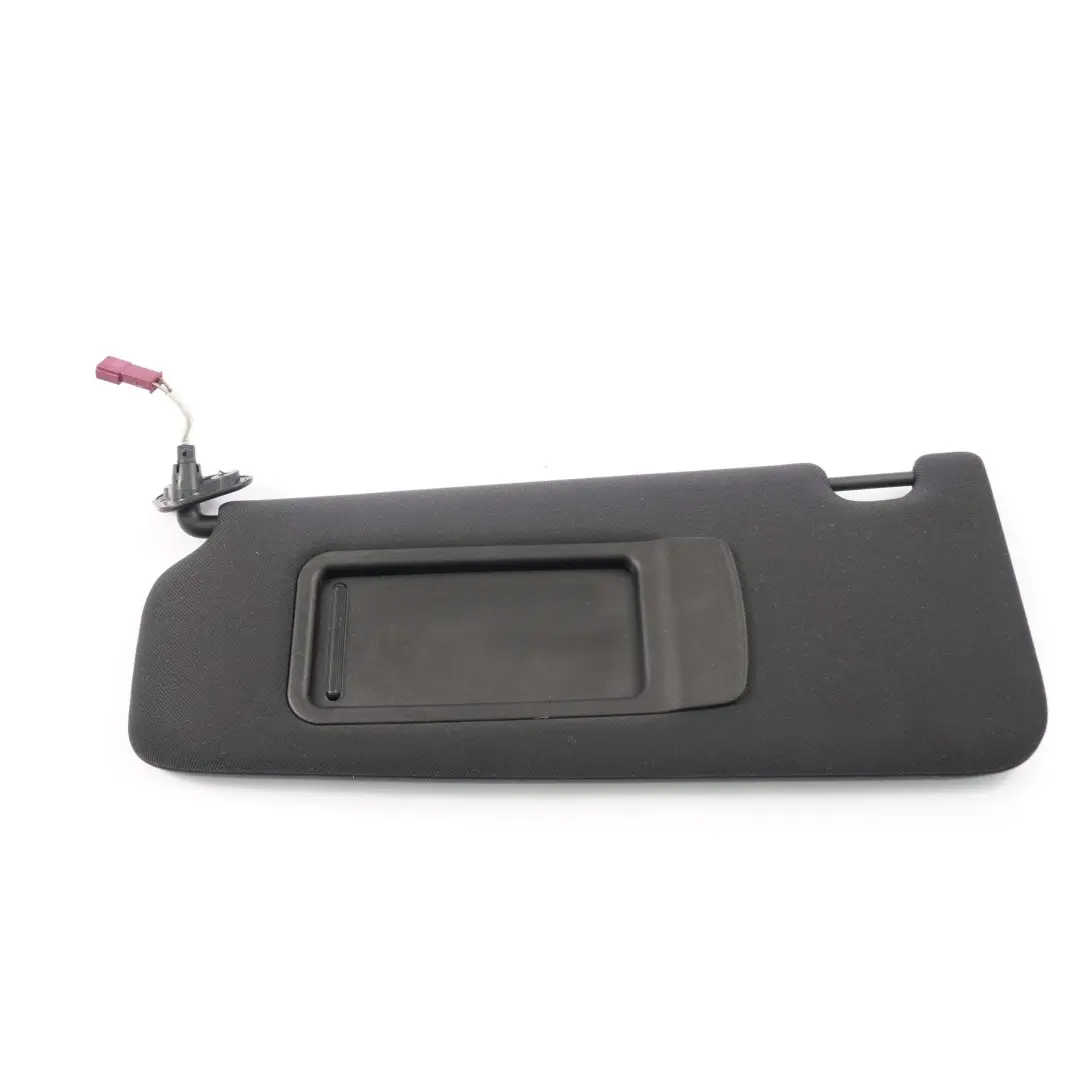 Pare-soleil BMW E90 E91 2 Miroir gauche éclairé Tissu Anthracite pour à propos du numéro de pièce 7837751 Pare-soleil BMW E90 E91 2 Miroir gauche éclairé Tissu Anthracite - SKU 7837751-2 - Numéro de pièce 7837751