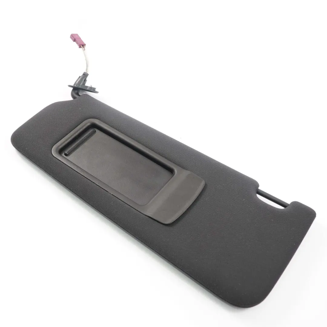 Sun Visor BMW E90 E91 2 Left Mirror Illuminated N/S Cloth Anthracite to with Part number 7837751 Sun Visor BMW E90 E91 2 Left Mirror Illuminated N/S Cloth Anthracite - SKU 7837751-2 - Part number 7837751