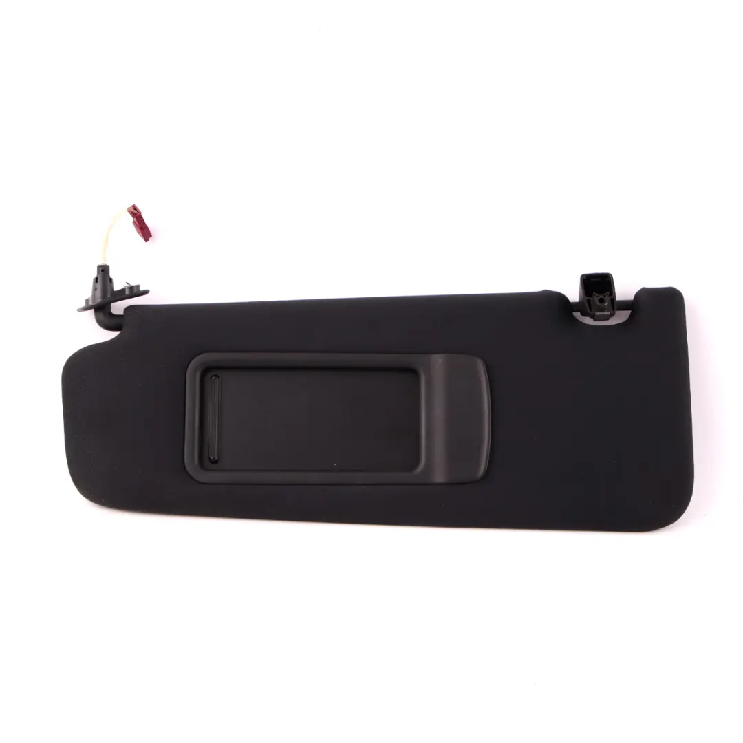 BMW E90 E91 Specchietto parasole sinistro illuminato in tessuto antracite - SKU 7837751 - Numero di parte 7837751