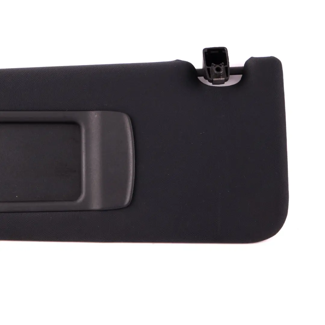 BMW 3 E90 E91 Sonnenblende Abdeckung Beleuchtet Stoff Links Schwarz Anthrazit - SKU 7837751 - Teilenummer 7837751