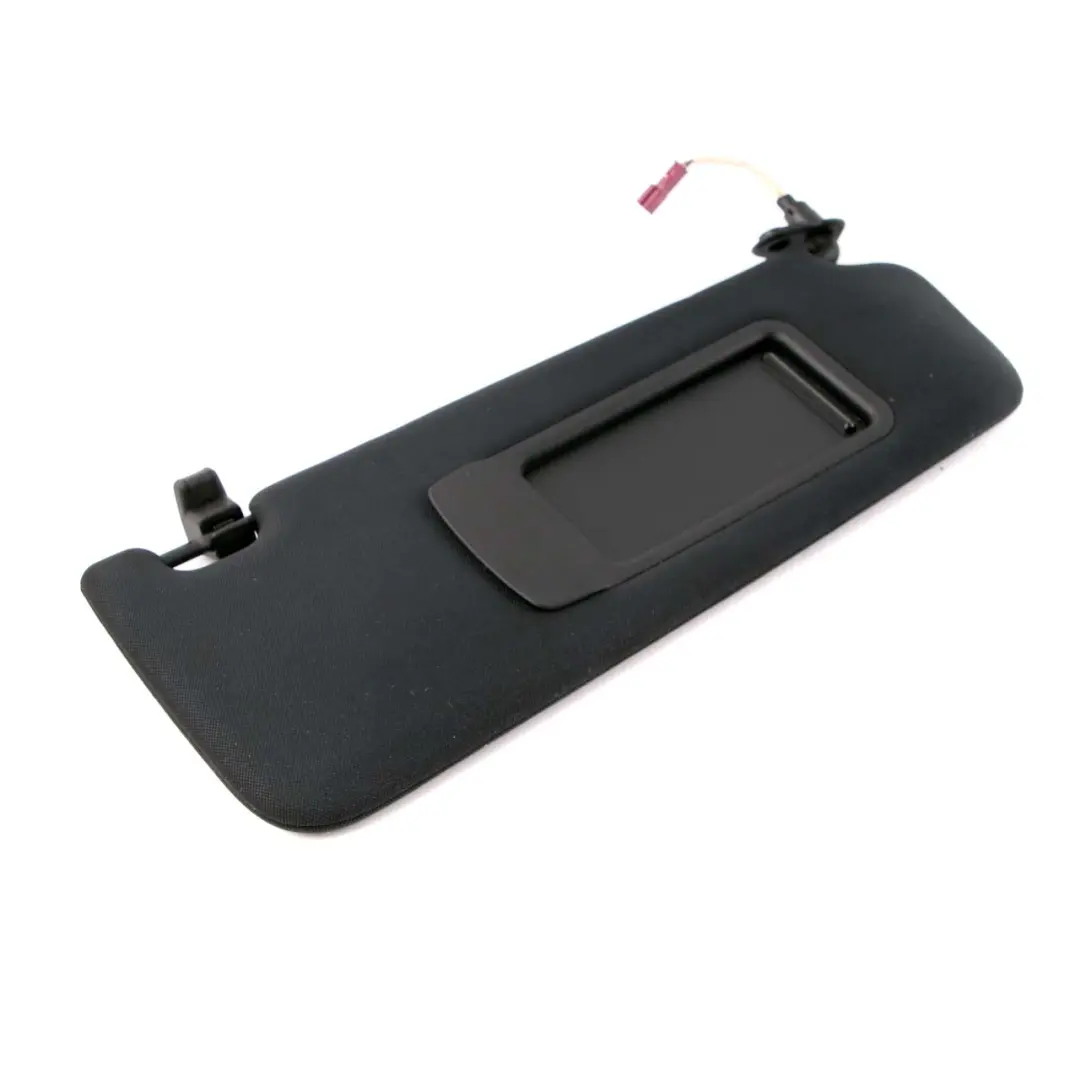 BMW E90 E91 Right Sun Visor Mirror Illuminated O/S Cloth Anthracite - SKU 7837752 - Part number 7837752