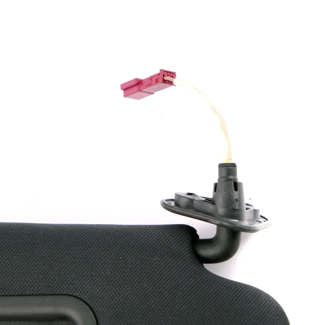 Right Sun Visor Mirror Illuminated O/S Cloth Anthracite to BMW E90 E91 with Part number 7837752 BMW E90 E91 Right Sun Visor Mirror Illuminated O/S Cloth Anthracite - SKU 7837752 - Part number 7837752