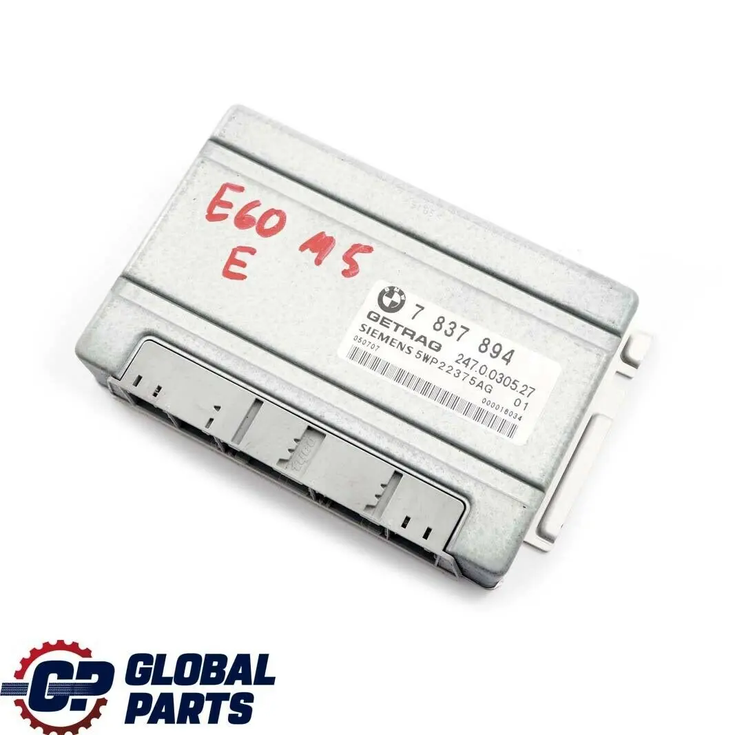 BMW 5 6 er E60 M5 E63 E64 M6 Grundsteuergerät SMG 2360 - SKU 7837894 - Teilenummer 7837894