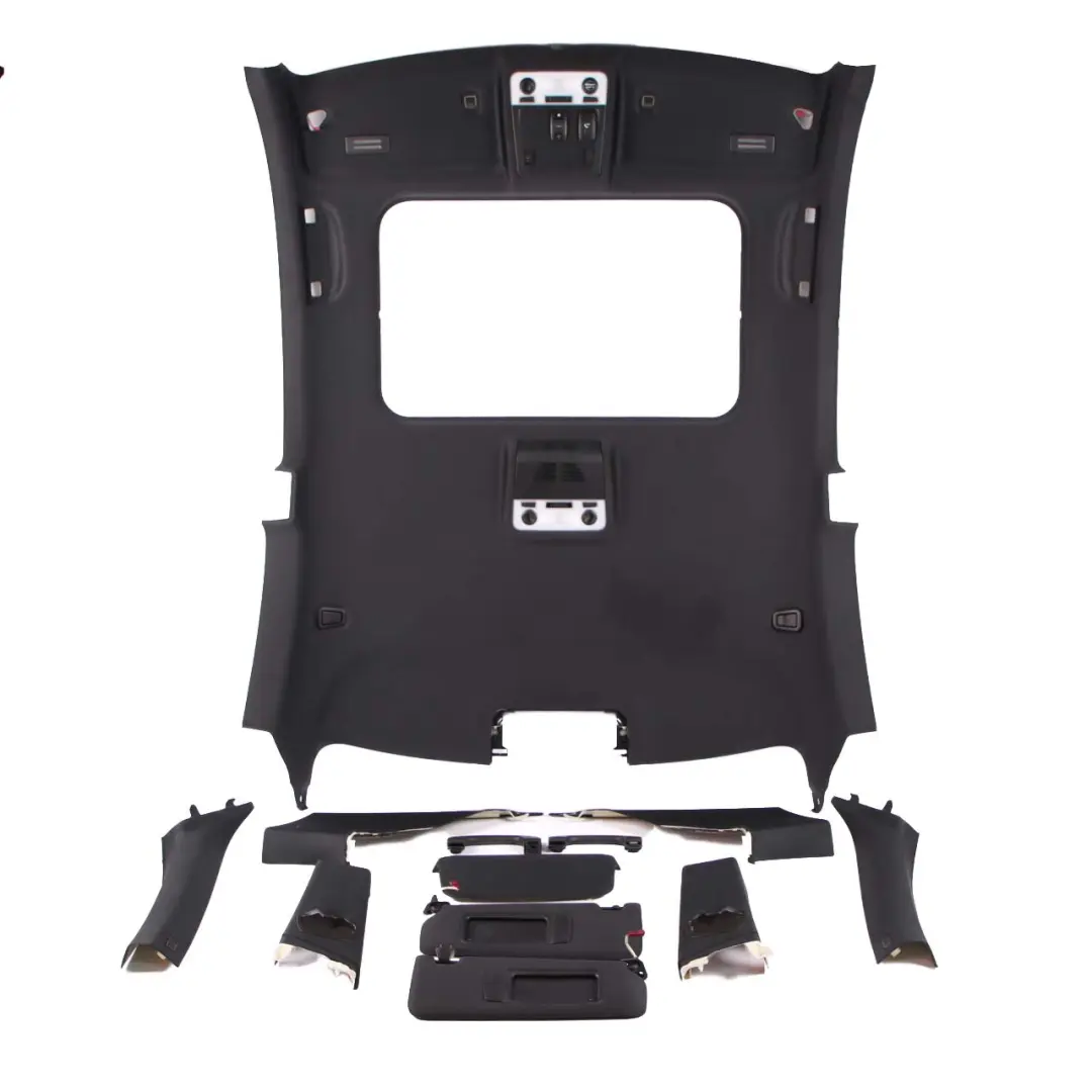 BMW E92 Coupe Headlining Roof Lining Slide Sunroof Black 7960074 + Pillars Set - SKU 7838455-1 - Part number 7838455