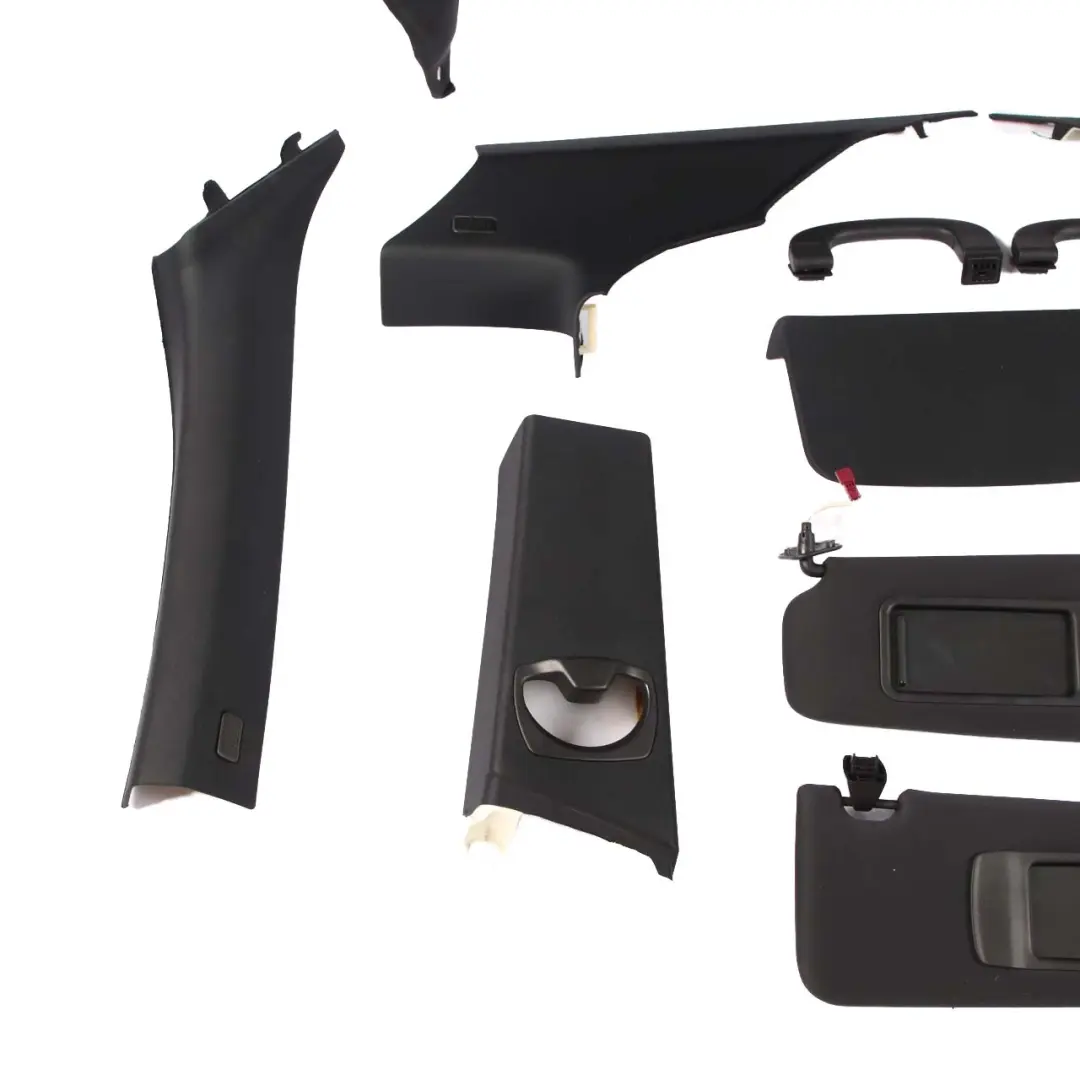 BMW E92 Coupe Headlining Roof Lining Slide Sunroof Black 7960074 + Pillars Set - SKU 7838455-1 - Part number 7838455