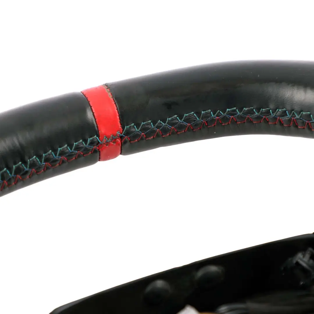 Leather M-Sport Look Flat Steering Wheel to BMW E81 E82 E87 E90 E91 E92 E93 Black with Part number 7839114 BMW E81 E82 E87 E90 E91 E92 E93 Black Leather M-Sport Look Flat Steering Wheel - SKU 7839114-10 - Part number 7839114