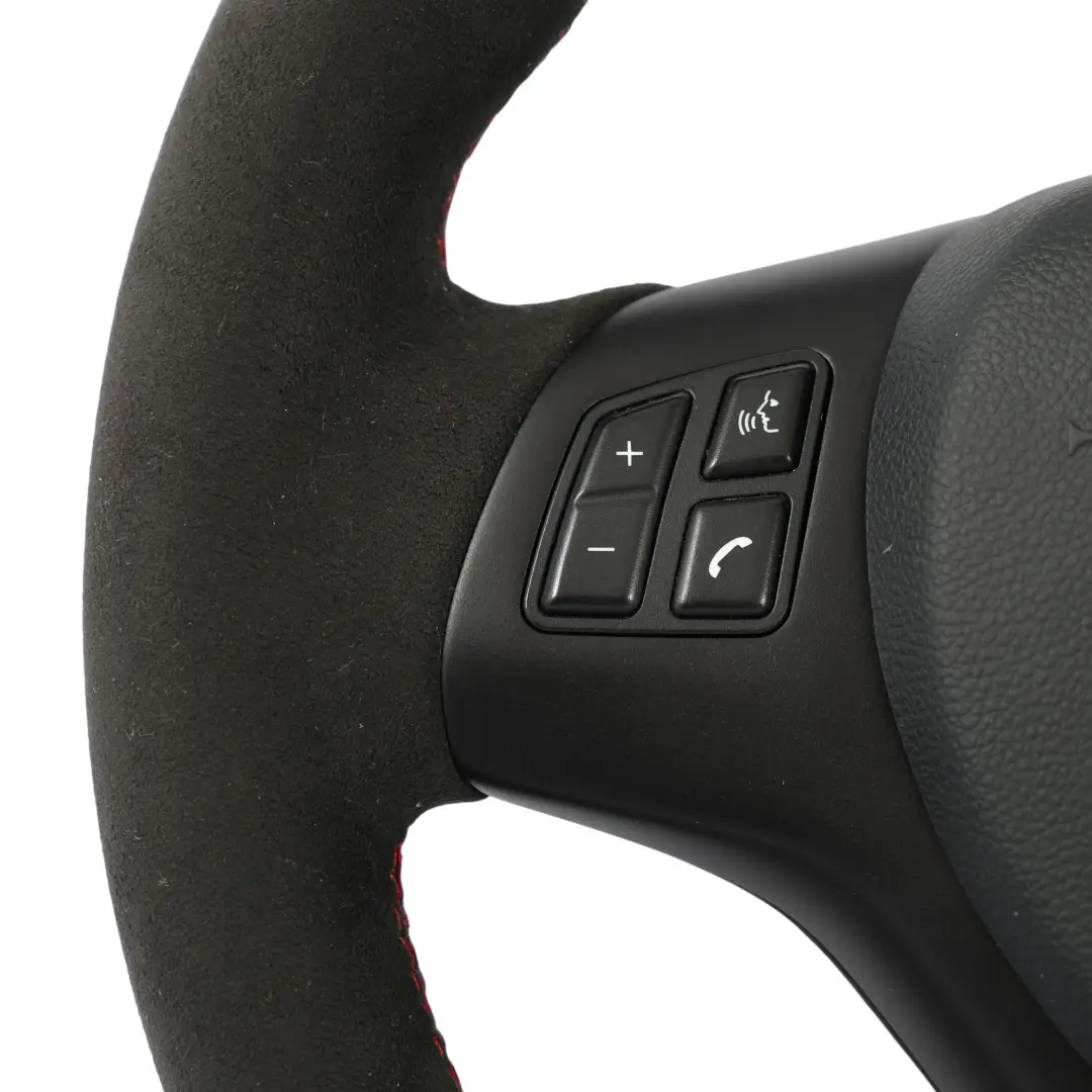BMW E81 E87 E90 E91 E92 NUOVO Volante Nero In Pelle Alcantara M Sport Thick - SKU 7839114-11-SET - Numero di parte 7839114
