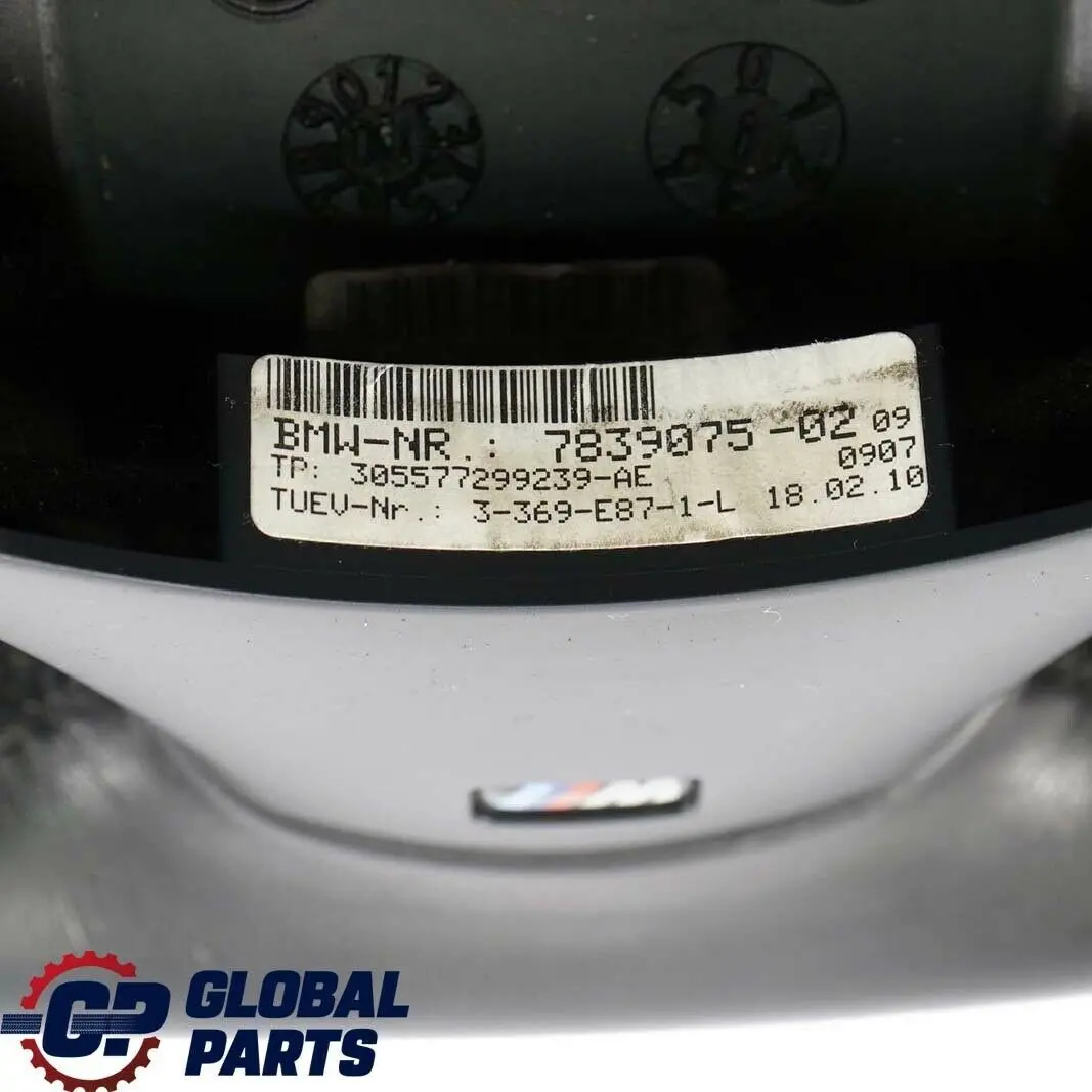 BMW E81 E82 E87 E90 E91 E92 E93 Kierownica M-Sport Czarna Skóra - SKU 7839114-1 - Numer Części 7839114