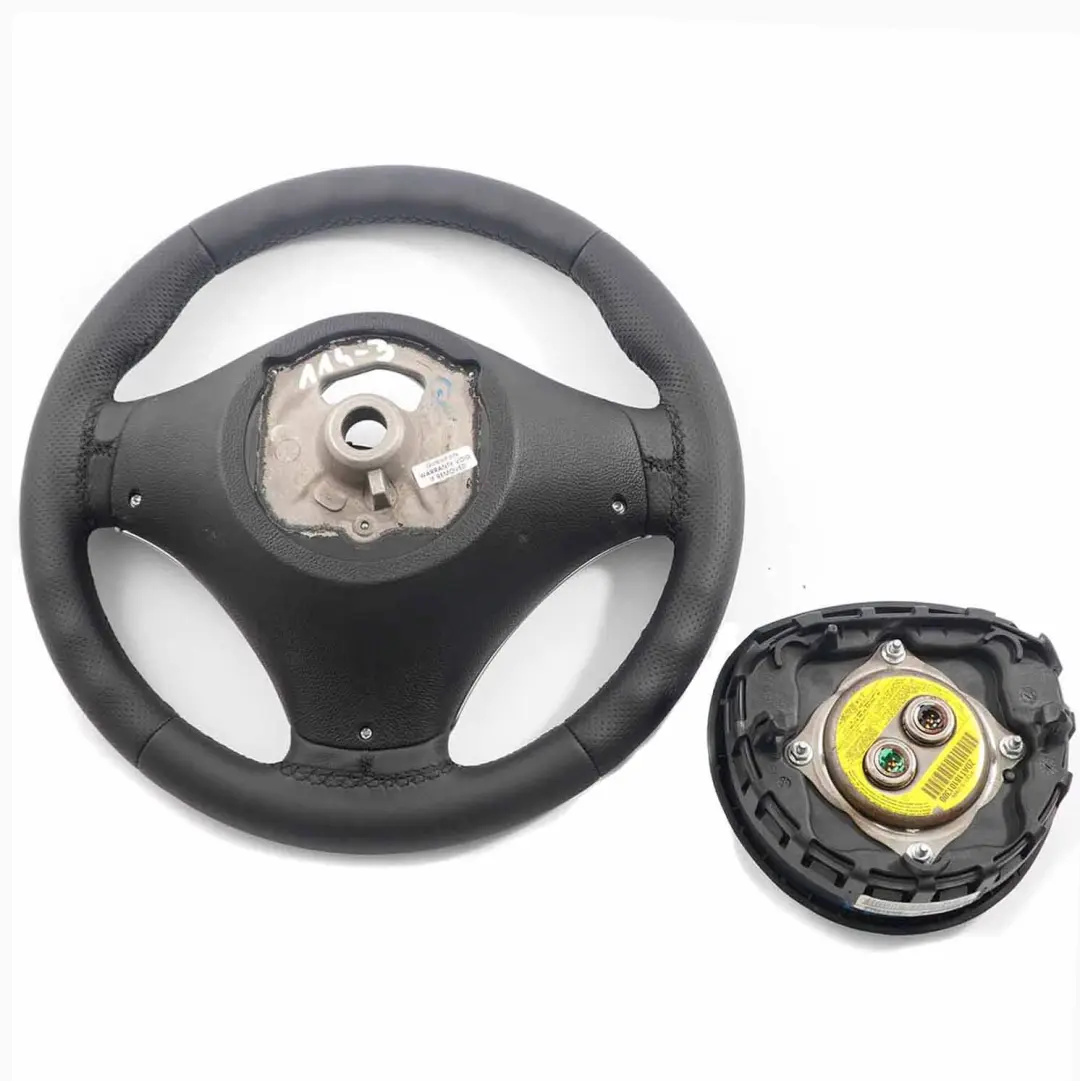BMW E81 E87 E90 E91 E92 NUEVO Volante De Cuero M-Sport Airbag - SKU 7839114-3-SET - Número de pieza 6795570