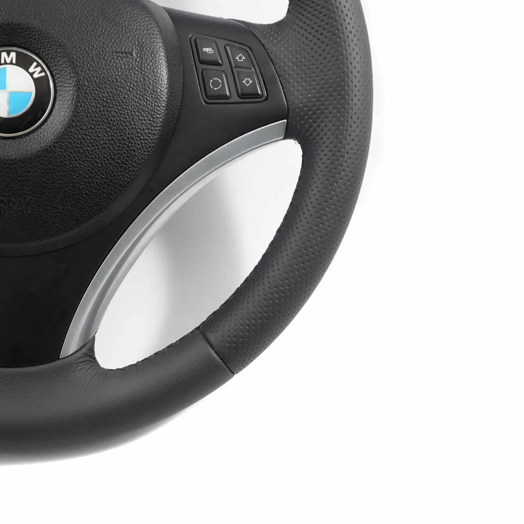 Volant avec NEUF Noir Cuir, M-Sport stylise Airbag pour BMW E81 E87 E90 E91 E92 à propos du numéro de pièce 6795570 BMW E81 E87 E90 E91 E92 Volant avec NEUF Noir Cuir, M-Sport stylise Airbag - SKU 7839114-3-SET - Numéro de pièce 6795570