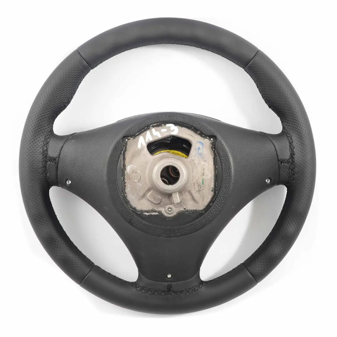 NUEVO Volante De Cuero M-Sport Airbag para BMW E81 E87 E90 E91 E92 con número de pieza 6795570 BMW E81 E87 E90 E91 E92 NUEVO Volante De Cuero M-Sport Airbag - SKU 7839114-3-SET - Número de pieza 6795570