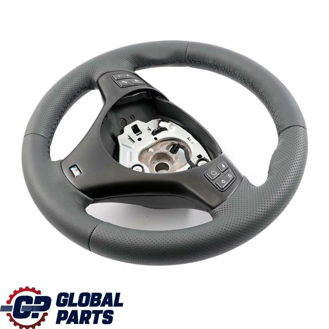 BMW E81 E87 E88 E90 E91 E92 Nuevo Volante Cuero Negro Manillar Grueso M-Sport - SKU 7839114-6 - Número de pieza 7839114