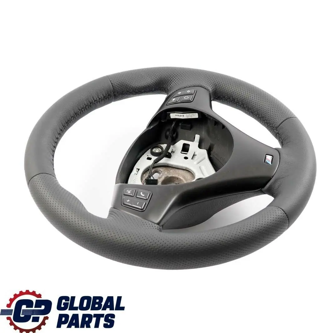Leather M-Sport Thick Steering Wheel to BMW E81 E82 E87 E88 E90 E91 E92 NEW Black with Part number 7839114 BMW E81 E82 E87 E88 E90 E91 E92 NEW Black Leather M-Sport Thick Steering Wheel - SKU 7839114-6 - Part number 7839114