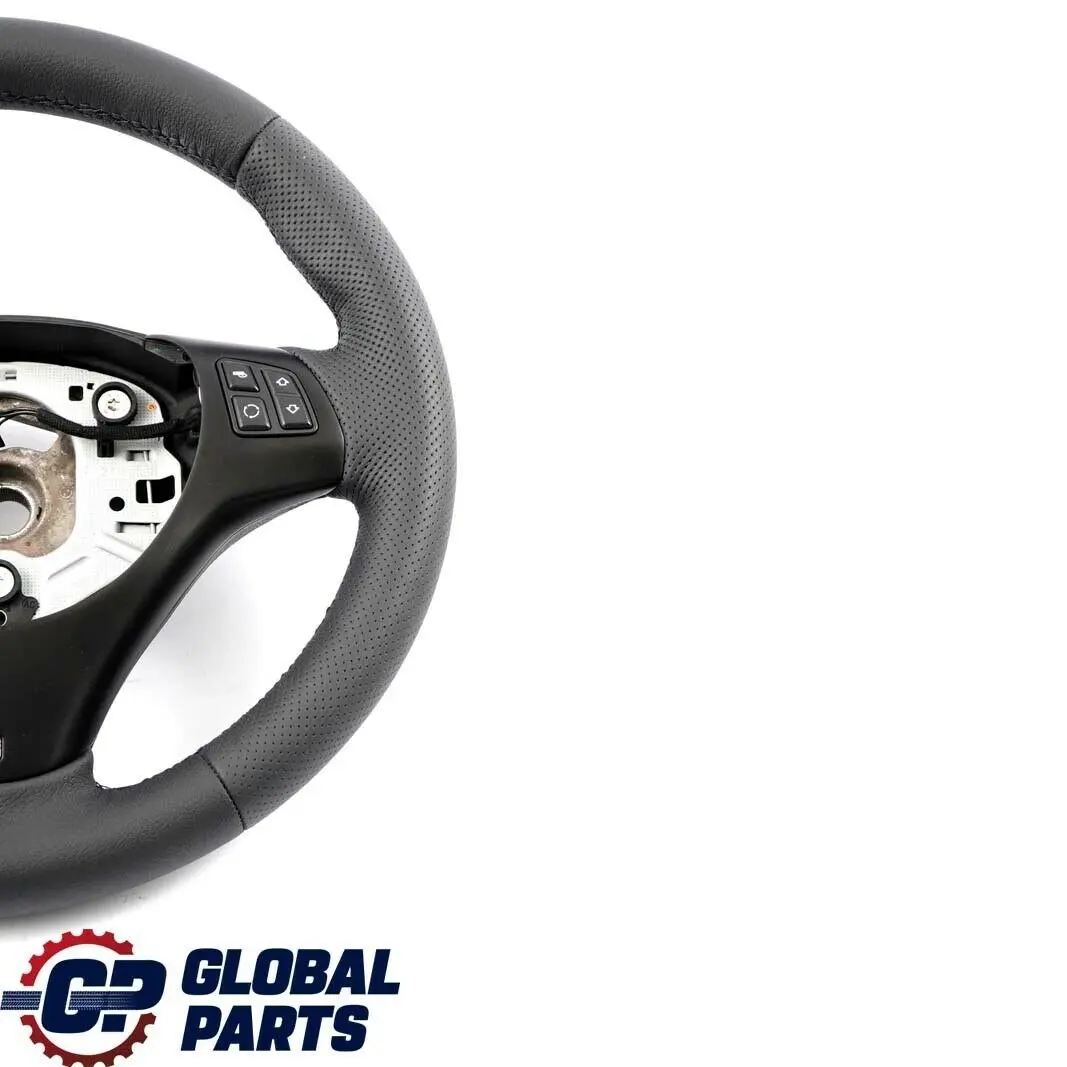BMW E81 E87 E88 E90 E91 E92 NUOVA Pelle Nera M-Sport Volante Spesso - SKU 7839114-6 - Numero di parte 7839114