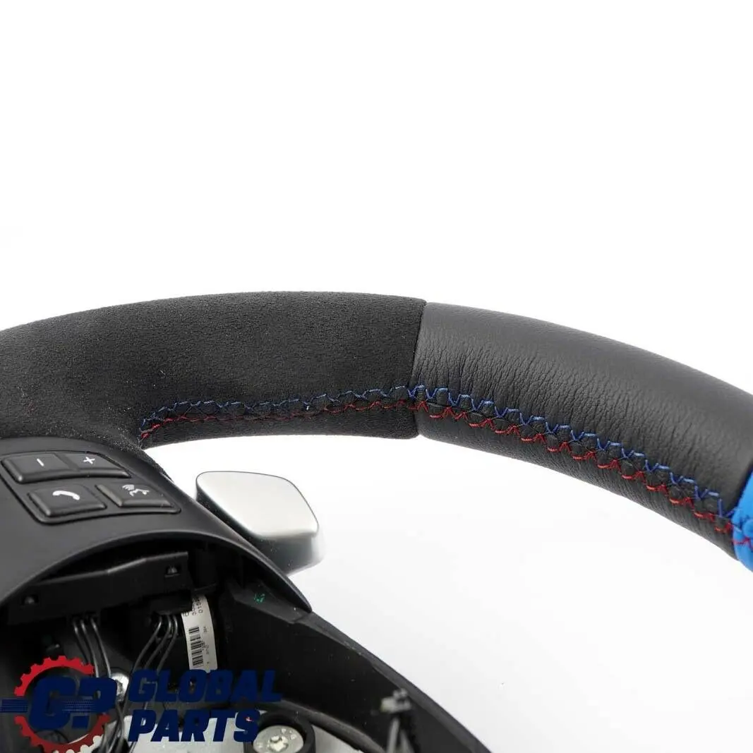 BMW E87 E90 E91 NEW Leather Alcantara M-Sport Thick Steering Wheel Paddle Shift - SKU 7839115-1 - Part number 7839115
