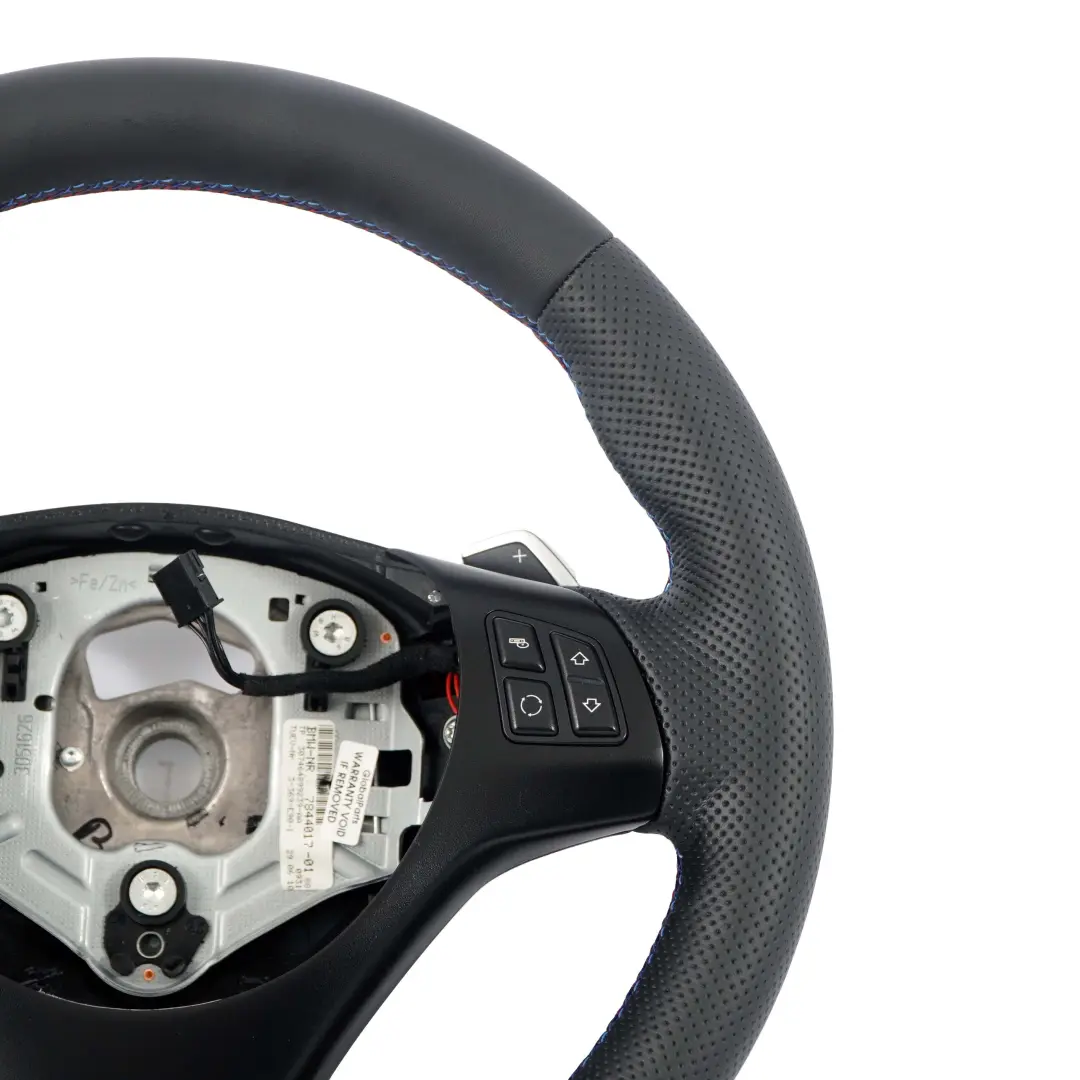 Nuovo Volante Nero In Pelle M-Sport Con Paddle Al Volante per BMW E92 E93 LCI con numero di parte 7839115 BMW E92 E93 LCI Nuovo Volante Nero In Pelle M-Sport Con Paddle Al Volante - SKU 7839115-2 - Numero di parte 7839115