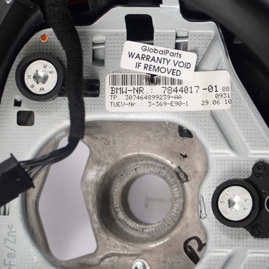 BMW E92 E93 LCI NUEVO Volante de Cuero Negro M Sport Manillar Grueso - SKU 7839115-2 - Número de pieza 7839115