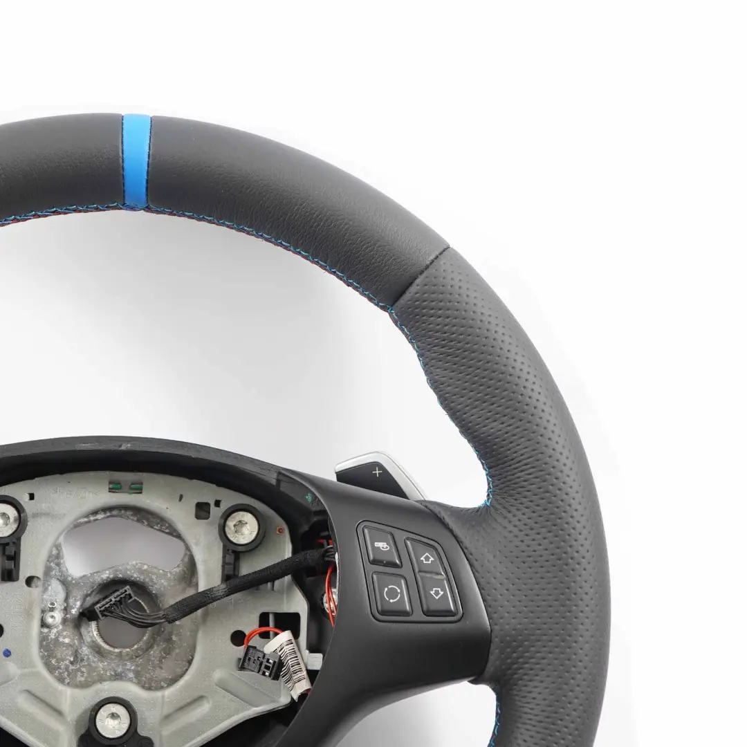 BMW E92 E93 LCI NOUVEAU Volant en Cuir Noir M-Sport Paddle Shift - SKU 7839115-6 - Numéro de pièce 7839115