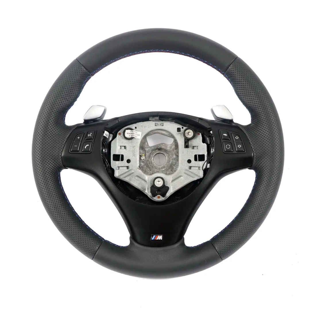 BMW E87 E90 E91 NEW Leather M Sport Thick Steering Wheel Paddle Shift - SKU 7839115 - Part number 7839115