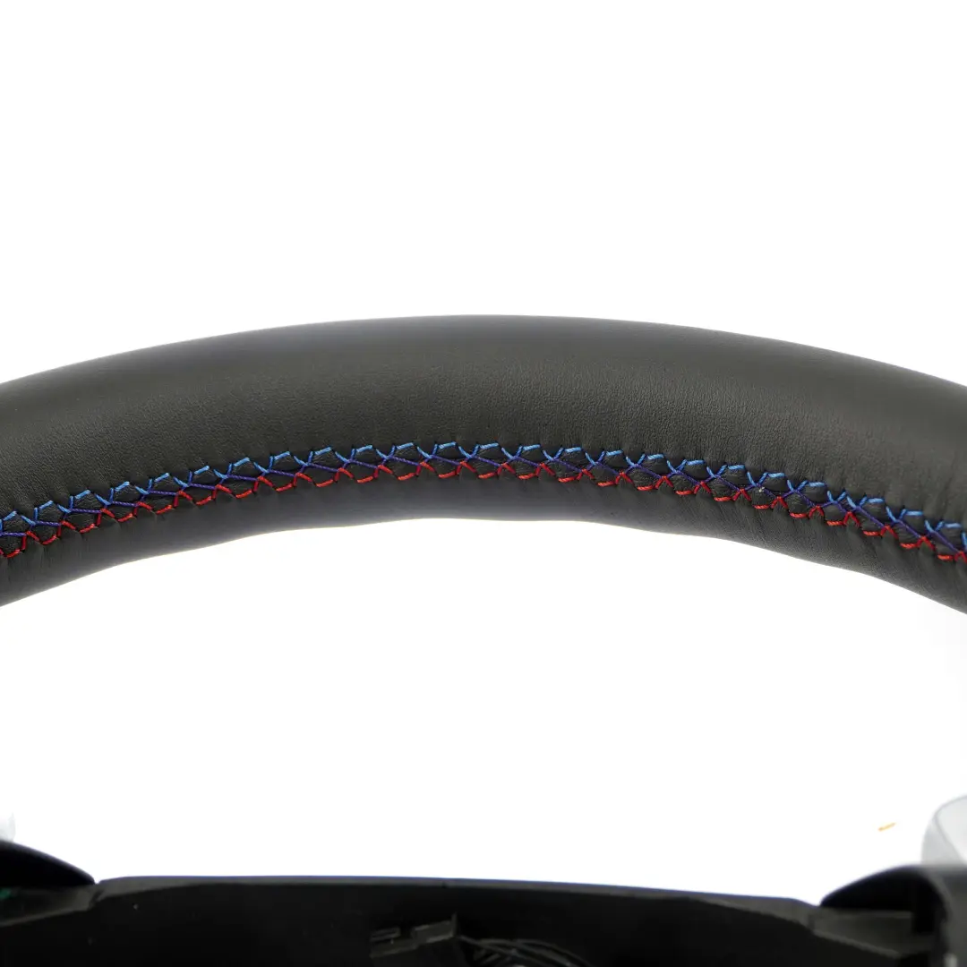 BMW E87 E90 E91 NEW Leather M Sport Thick Steering Wheel Paddle Shift - SKU 7839115 - Part number 7839115