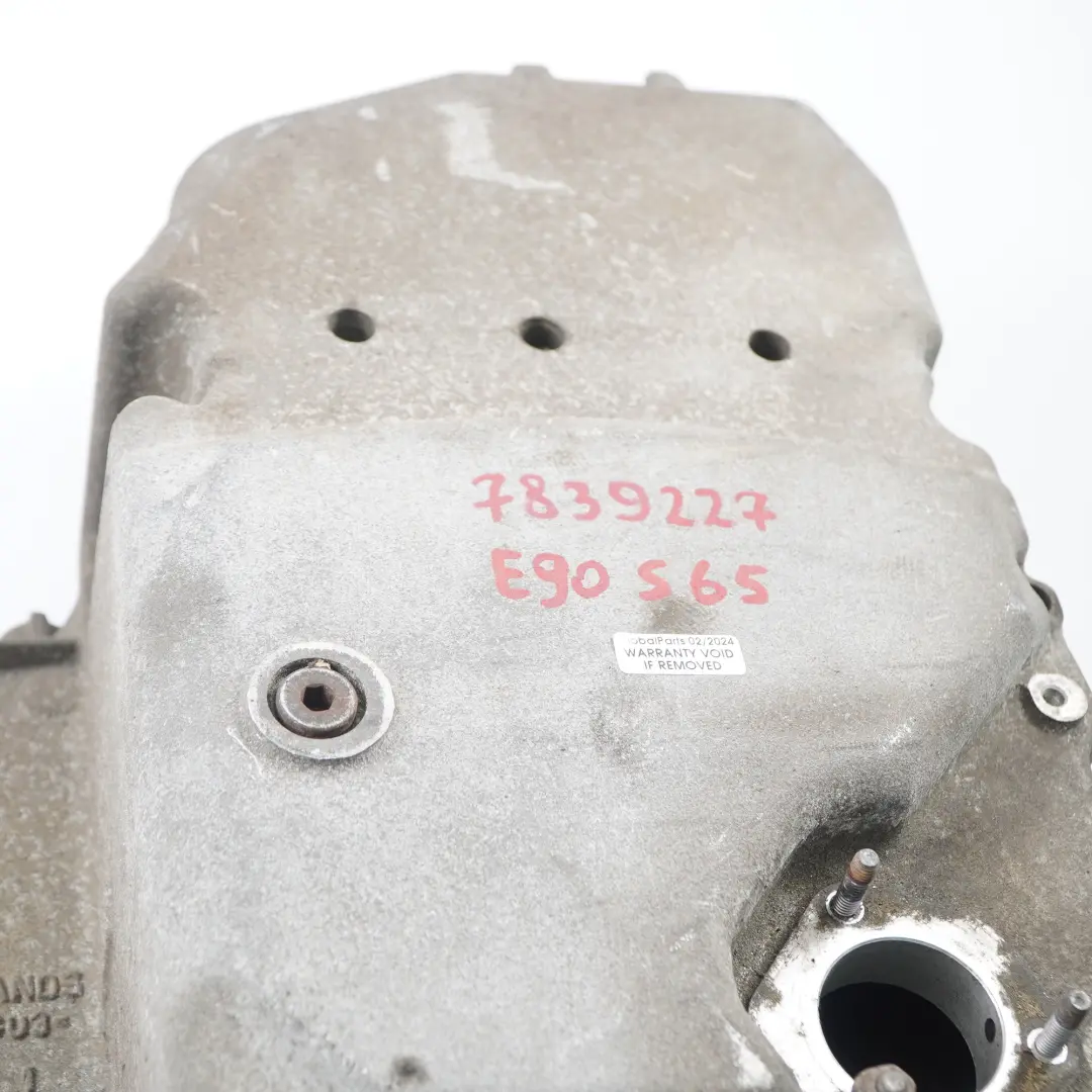 S65 Alloggiamento motore inferiore coppa olio riparato per BMW E90 E92 M3 con numero di parte 7839227 BMW E90 E92 M3 S65 Alloggiamento motore inferiore coppa olio riparato - SKU 7839227 - Numero di parte 7839227