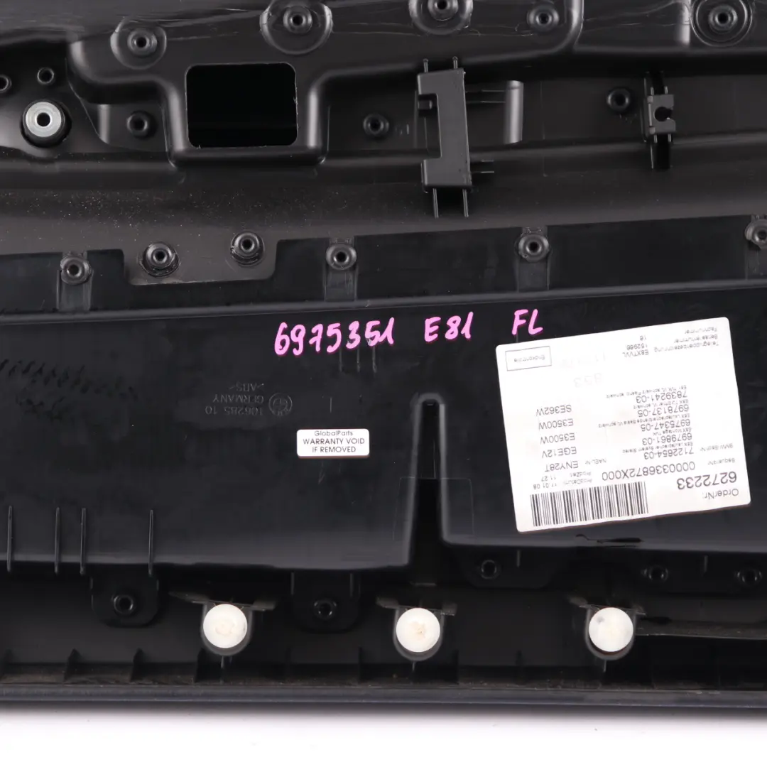 BMW E81 Tapicerka Boczek Drzwi Flashpoint Black - SKU 7839241 - Numer Części 7839241