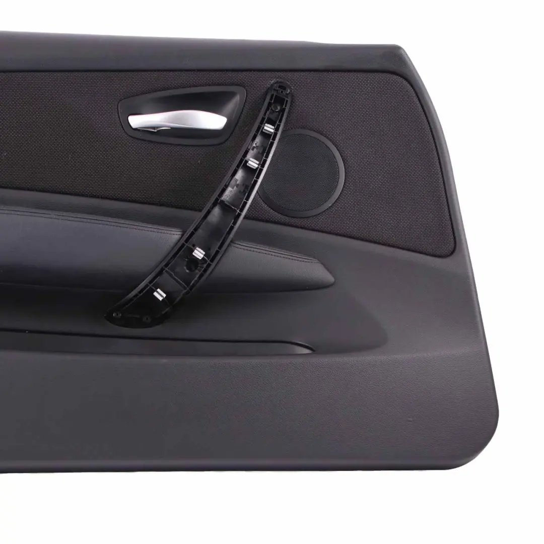 BMW E81 E82 Scheda Fodera Porta Panno Anteriore Sinistro N/S Nero Flashpoint - SKU 7839241 - Numero di parte 7839241