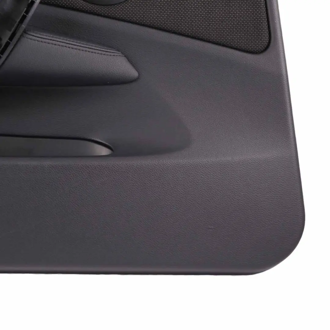 BMW E81 E82 Scheda Fodera Porta Panno Anteriore Sinistro N/S Nero Flashpoint - SKU 7839241 - Numero di parte 7839241