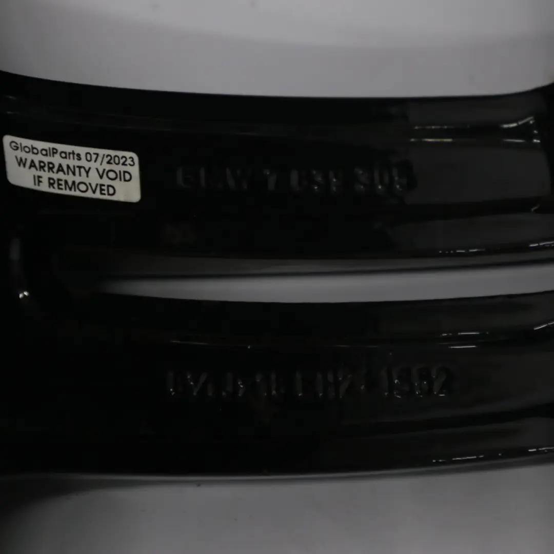 Cerchio in lega posteriore nero 18" 8,5J M doppio raggio 208 per BMW E81 E87 con numero di parte 7839305 BMW E81 E87 Cerchio in lega posteriore nero 18" 8,5J M doppio raggio 208 - SKU 7839305-3 - Numero di parte 7839305