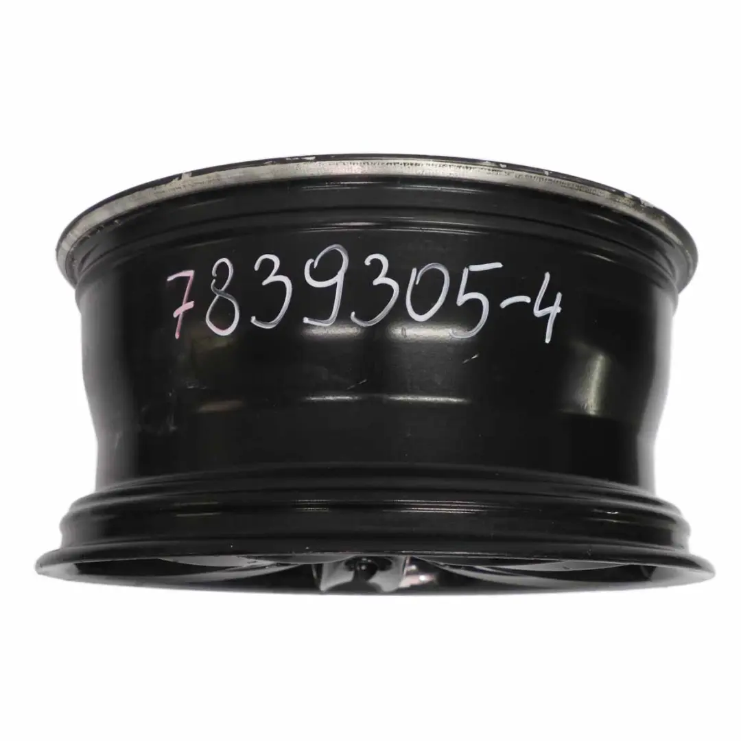 BMW E81 E87 Black Rear Alloy Wheel Rim 18" 8,5J M double Spoke 208 - SKU 7839305-4 - Part number 7839305